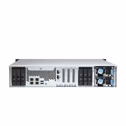 QNAP TS-H1886XU-RP-R2 NAS Armadio (3U) Intel® Xeon® D D-1622 32 GB DDR4 0 TB QuTS hero Nero, Grigio - Vista aggiuntiva 6