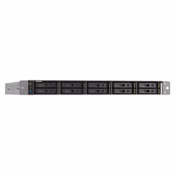QNAP TS-h1090FU NAS Rack (1U) EPYC 7232P 64 GB DDR4 0 TB QuTS hero Nero, Grigio - Vista aggiuntiva 4