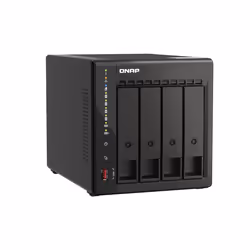 QNAP TS-453E NAS Tower Intel® Celeron® J6412 8 GB 0 TB QNAP QTS Nero - Vista aggiuntiva 4