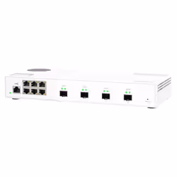 QNAP QSW-M2106-4S switch di rete Gestito L2 2.5G Ethernet (100/1000/2500) Bianco - Vista aggiuntiva 4