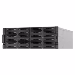 QNAP TS-H3087XU-RP NAS Armadio (4U) Intel Xeon E E-2378 64 GB DDR4 0 TB QuTS hero Nero, Bianco - Vista aggiuntiva 5
