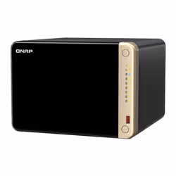 QNAP TS-664 NAS Tower Intel® Celeron® N5095 8 GB DDR4 0 TB QNAP QTS Nero, Bronzo - Vista aggiuntiva 5