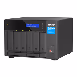QNAP TVS-H674T-I5-32G server NAS e di archiviazione Tower i5-12400 32 GB DDR4 HDD QNAP QTS Nero - Vista aggiuntiva 5
