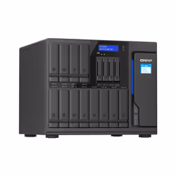 QNAP TS-1655 NAS Tower Intel Atom® C5125 8 GB DDR4 0 TB QNAP Turbo System Nero - Vista aggiuntiva 6