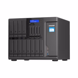 QNAP TS-1655 NAS Tower Intel Atom® C5125 8 GB DDR4 0 TB QNAP Turbo System Nero - Vista aggiuntiva 8