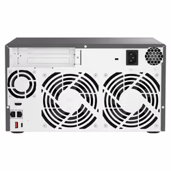 QNAP TVS-h874X NAS Tower Intel® Core™ i9 64 GB DDR4 0 TB QuTS hero Nero - Vista aggiuntiva 8