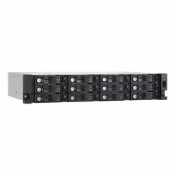 QNAP TL-R1200PES-RP contenitore di unità di archiviazione Box esterno HDD/SSD Nero, Grigio 2.5/3.5" - Vista aggiuntiva 4