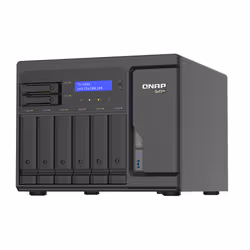 QNAP TS-h886 NAS Tower Intel® Xeon® D D-1602 8 GB DDR4 0 TB QuTS hero Nero - Vista aggiuntiva 4