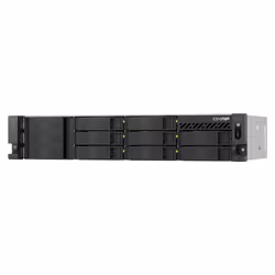 QNAP TS-855EU-RP NAS Armadio (2U) Intel Atom® C5125 8 GB DDR4 0 TB QuTS hero Nero - Vista aggiuntiva 7