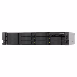 QNAP TS-855EU-8G server NAS e di archiviazione Armadio (2U) Intel Atom® C5125 8 GB DDR4 0 TB QuTS hero Nero - Vista aggiuntiva 7