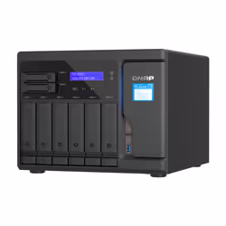 QNAP TS-855X SAN Tower Intel Atom® C5125 8 GB DDR4 0 TB QNAP QTS Nero - Vista aggiuntiva 4