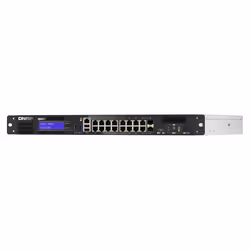 QNAP QGD-1600 Gestito Gigabit Ethernet (10/100/1000) 1U Nero, Grigio - Vista aggiuntiva 4