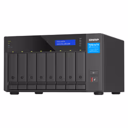 QNAP TVS-H874T-I9-64G server NAS e di archiviazione Tower Intel® Core™ i9 64 GB DDR4 0 TB QNAP QTS Nero - Vista aggiuntiva 6