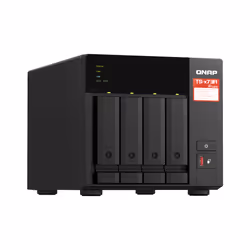 QNAP TS-473A + QSW-1105-5T Bundle Pack NAS Tower Ryzen Embedded V1500B 8 GB DDR4 0 TB QNAP Turbo System Nero - Vista aggiuntiva 4