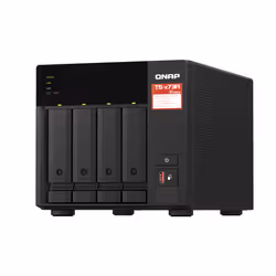 QNAP TS-473A + QSW-1105-5T Bundle Pack NAS Tower Ryzen Embedded V1500B 8 GB DDR4 0 TB QNAP Turbo System Nero - Vista aggiuntiva 6