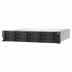 QNAP TS-H1277AXU-RP NAS Armadio (2U) Ryzen 5 16 GB DDR5 168 TB HDD QuTS hero Nero - Vista aggiuntiva 7