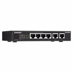QNAP QSW-2104-2T-R2 switch di rete Non gestito 10G Ethernet (100/1000/10000) Desktop Nero