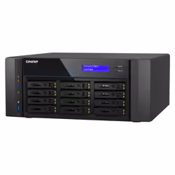 QNAP TS-H1277AFX-R7-32G server NAS e di archiviazione Tower AMD Ryzen™ 7 32 GB DDR5 0 TB QuTS hero Nero - Vista aggiuntiva 5