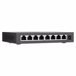 QNAP QSW-1108-8T-R2 switch di rete Non gestito 2.5G Ethernet (100/1000/2500) Desktop Nero - Vista aggiuntiva 2