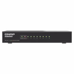 QNAP QSW-1108-8T-R2 switch di rete Non gestito 2.5G Ethernet (100/1000/2500) Desktop Nero - Vista aggiuntiva 4