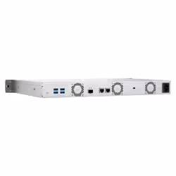 QNAP TS-432XeU NAS Rack (1U) 4 GB DDR4 0 TB QNAP QTS Nero, Grigio - Vista aggiuntiva 8