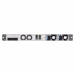 QNAP TS-H665U-RP Server di archiviazione Rack (1U) 8 GB DDR5 0 TB QNAP QTS Nero - Vista aggiuntiva 2