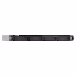 QNAP TS-H665U-RP Server di archiviazione Rack (1U) 8 GB DDR5 0 TB QNAP QTS Nero - Vista aggiuntiva 4