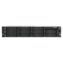 QNAP TS-H1065EU-RP Server di archiviazione Armadio (2U) 8 GB DDR5 0 TB QNAP QTS Nero