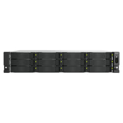 QNAP TS-H1465U-RP Server di archiviazione Armadio (2U) 8 GB DDR5 0 TB QNAP QTS Nero