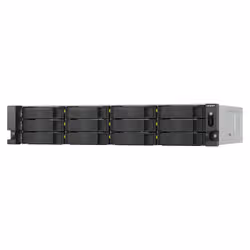 QNAP TS-H1465U-RP Server di archiviazione Armadio (2U) 8 GB DDR5 0 TB QNAP QTS Nero - Vista aggiuntiva 6