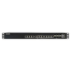 QNAP QSW-M5218-6F12T Switch di rete 12 porte 10G Ethernet gestito Nero