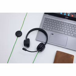 Acer GP.HDS11.01N cuffia e auricolare Cablato A Padiglione Musica e Chiamate Nero - Vista aggiuntiva 4