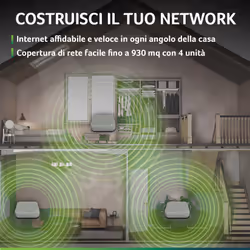 Acer Connect Vero W6m Wi-Fi 6E Mesh Router - Vista aggiuntiva 6