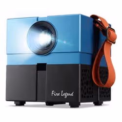 Acer AOPEN QH12a Proiettore a raggio standard 135 ANSI lumen LED 720p (1280x720) Blu - Vista aggiuntiva 3