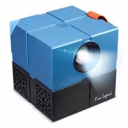 Acer AOPEN QH12a Proiettore a raggio standard 135 ANSI lumen LED 720p (1280x720) Blu - Vista aggiuntiva 4