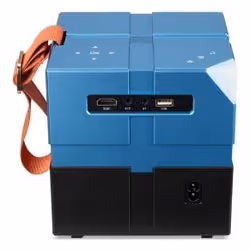 Acer AOPEN QH12a Proiettore a raggio standard 135 ANSI lumen LED 720p (1280x720) Blu - Vista aggiuntiva 8
