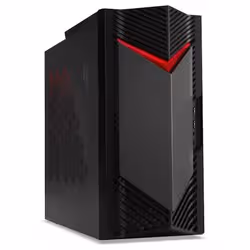 Acer NITRO 50 N50-130 AMD Ryzen™ 5 7600 16 GB DDR5-SDRAM 1 TB SSD AMD Radeon RX 7600 FreeDOS Tower PC Nero - Vista aggiuntiva 2
