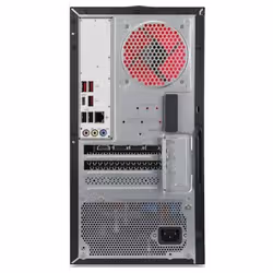 Acer NITRO 50 N50-130 AMD Ryzen™ 5 7600 16 GB DDR5-SDRAM 1 TB SSD AMD Radeon RX 7600 FreeDOS Tower PC Nero - Vista aggiuntiva 4