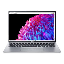 Acer SWIFT GO 14 SFG14-73-73TU Intel Core Ultra 7 155U Computer portatile 35,6 cm (14") 2.8K 16 GB DDR5-SDRAM 512 GB SSD Wi-Fi 6E (802.11ax) Windows 11 Home Italiano Argento
