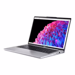 Acer SWIFT GO 14 SFG14-73-73TU Intel Core Ultra 7 155U Computer portatile 35,6 cm (14") 2.8K 16 GB DDR5-SDRAM 512 GB SSD Wi-Fi 6E (802.11ax) Windows 11 Home Italiano Argento