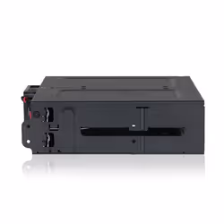Icy Dock MB607SP-B pannello drive bay 13,3 cm (5.25") Gabbia HDD Nero - Vista aggiuntiva 4