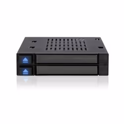 Icy Dock MB522SP-B docking station per unità di archiviazione Nero - Vista aggiuntiva 4