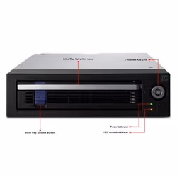 Icy Dock 3.5" SATA Enclosure Nero - Vista aggiuntiva 4