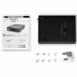 Icy Dock MB991IK-B pannello drive bay 2.5" Vassoio per unità di memorizzazione Nero - Vista aggiuntiva 8