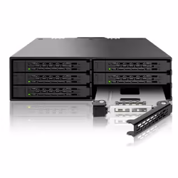 Icy Dock MB996SP-6SB array di dischi 0 TB Nero - Vista aggiuntiva 5