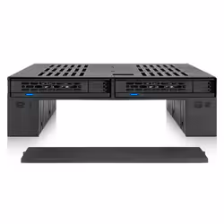 Icy Dock MB322SP-B pannello drive bay Nero - Vista aggiuntiva 4