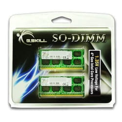 G.Skill 8GB DDR3-1600 memoria 2 x 4GB 1600 MHz