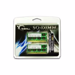 G.Skill 8GB DDR3-1600, 8 GB, 2 x 4 GB, DDR3, 1600 MHz, 204-pin SO-DIMM