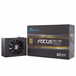 Seasonic FOCUS SGX-750 (2021) alimentatore per computer 750 W 20+4 pin ATX SFX Nero - Vista aggiuntiva 6