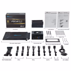 Seasonic FOCUS SGX-750 (2021) alimentatore per computer 750 W 20+4 pin ATX SFX Nero - Vista aggiuntiva 7